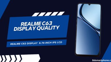 Realme C63 Display Quality